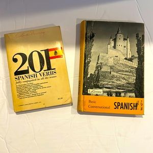 Vintage Spanish educational books